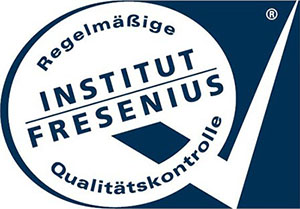 [Translate to chinese traditionally:] Logo of the independent German Fresenius Institute