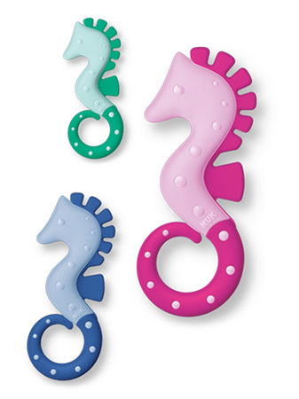 [Translate to chinese traditionally:] teething ring seahorse