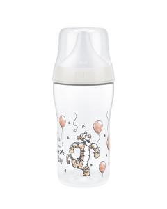 Perfect Match超柔母感迪士尼跳跳虎260mL PP奶瓶連3-6個月中碼矽膠奶嘴