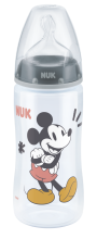 迪士尼米奇300mL寬口PP奶瓶連矽膠奶嘴